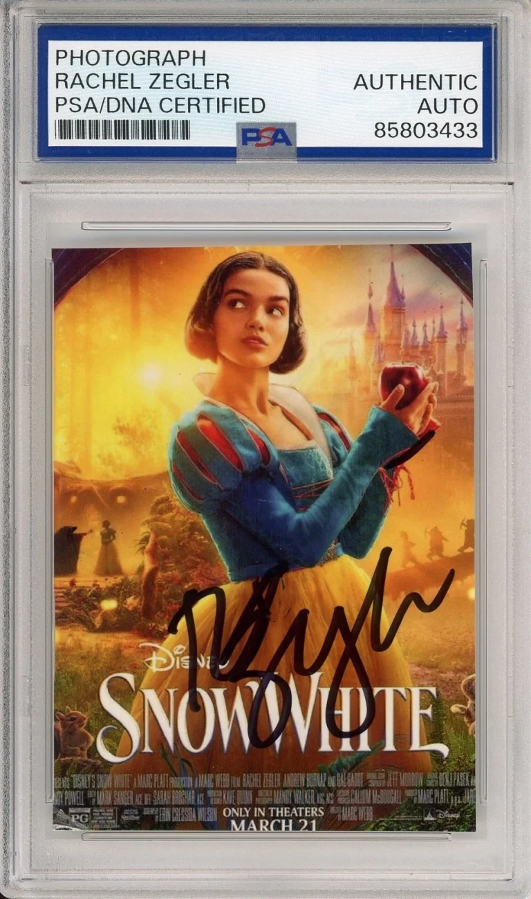 RACHEL ZEGLER SIGNED SNOW WHITE MOVIE PHOTO PICTURE PSA DNA COA AUTOGRAPH