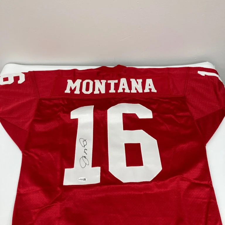 Joe Montana Signed Wilson San Francisco 49ers Jersey UDA Holo & JSA COA