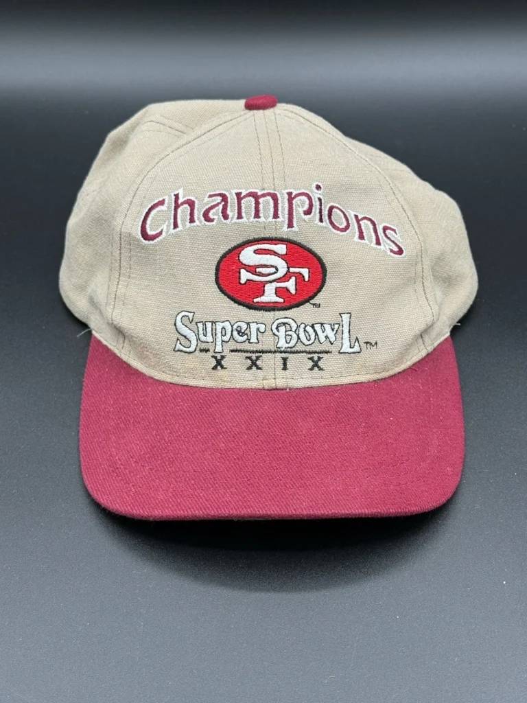 NWOT Vtg San Francisco 49ers Super Bowl XXIX 29 Snapback Hat Logo Athletic