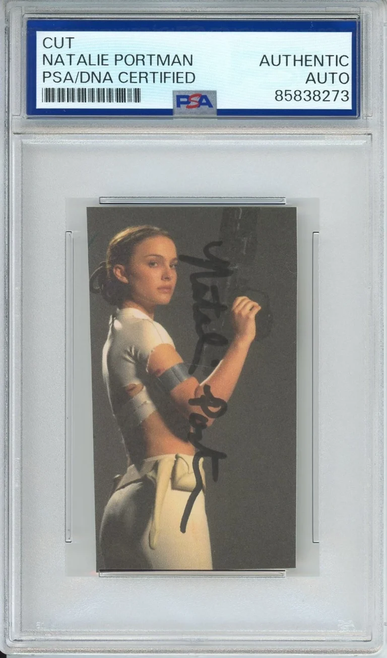 Natalie Portman SIGNED Star Wars Padme Amidala Picture PSA DNA COA AUTOGRAPH