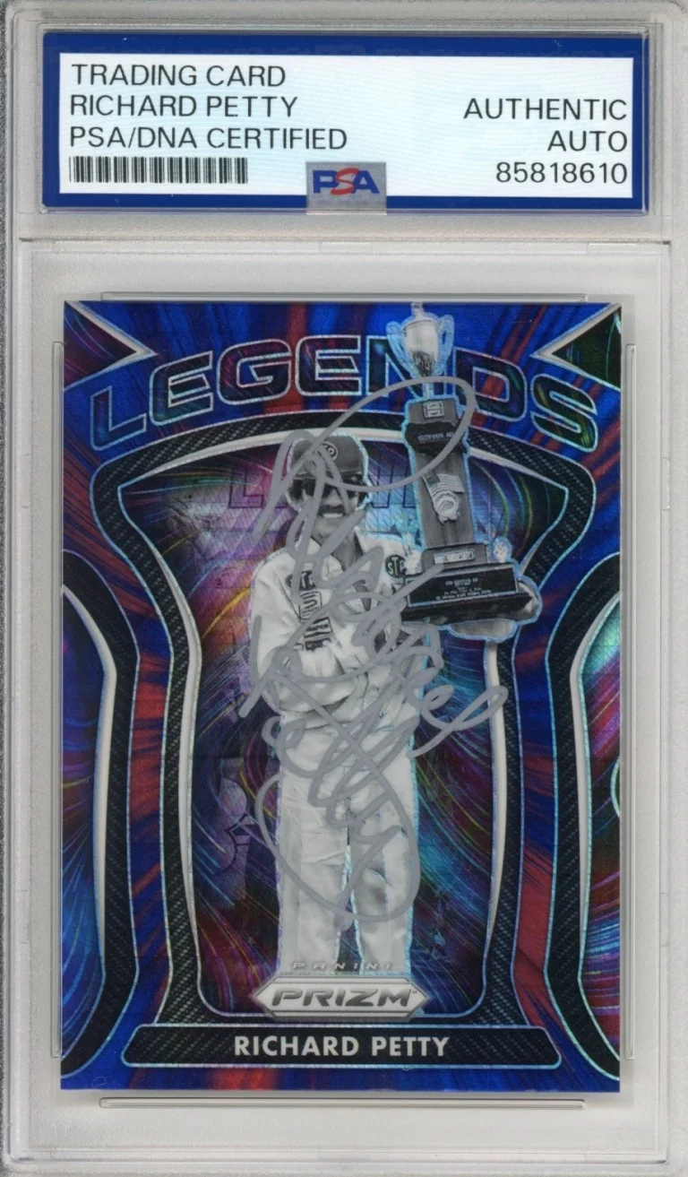 2021 PANINI PRIZM LEGENDS RACING RICHARD PETTY SIGNED AUTOGRAPH PSA DNA COA AUTO