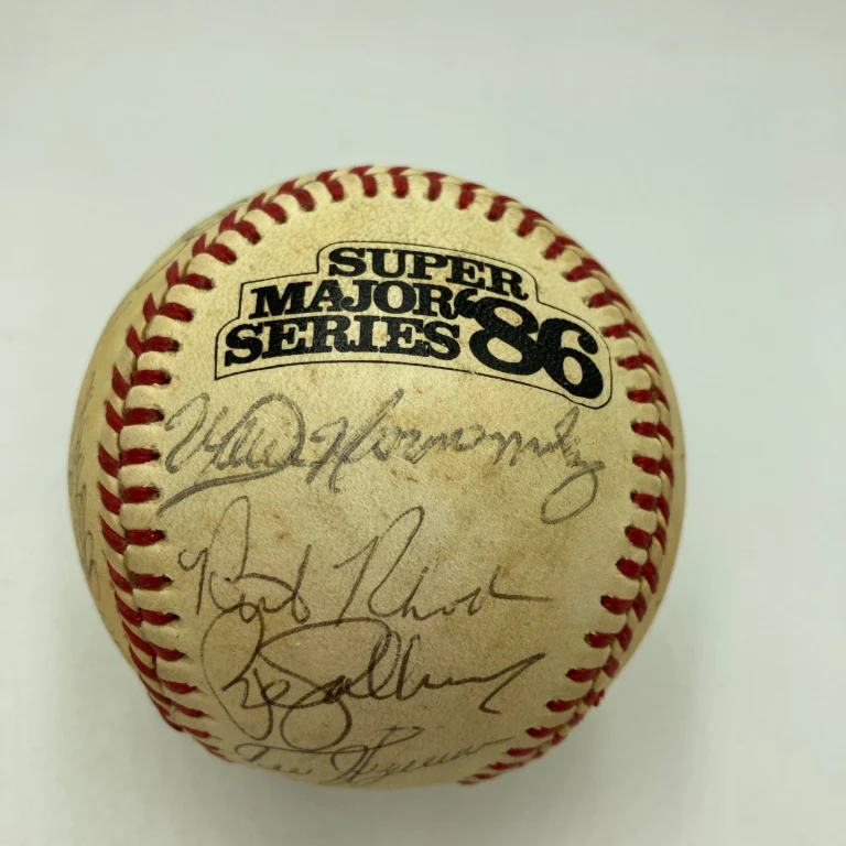1986 Super Major Series USA Team Signed Baseball Cal Ripken Jr. Tony Gwynn