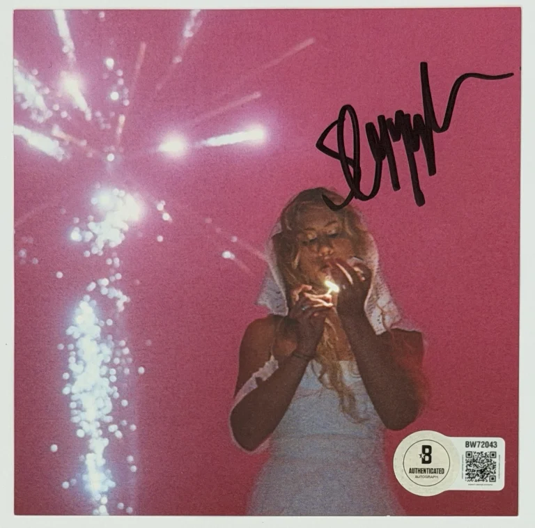 SIGNED Slayyyter Wor$t Girl In America Autograph Album Card & CD Beckett BAS COA