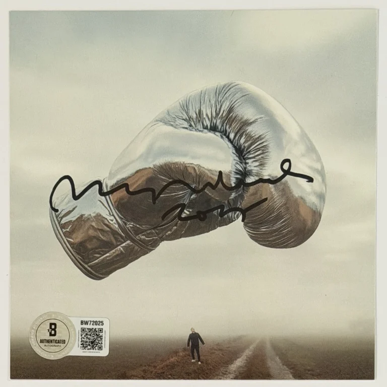 BRYAN ADAMS ROLL WITH THE PUNCHES SIGNED PHOTO & CD BAS BECKETT COA AUTOGRAPH