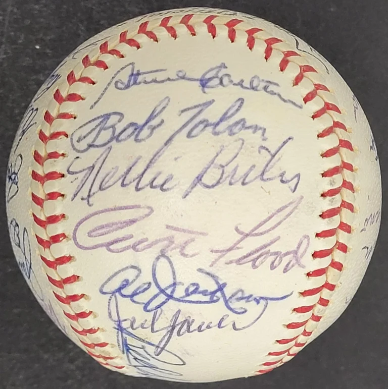 1967 St. Louis Cardinals World Series Champs Team Signed Baseball JSA COA