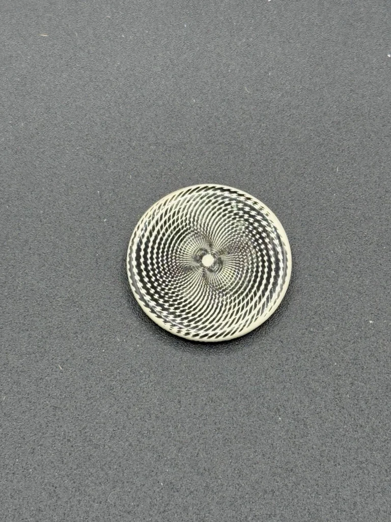 Vintage Optical Illusion Pinback Button New York City Rare Collectible