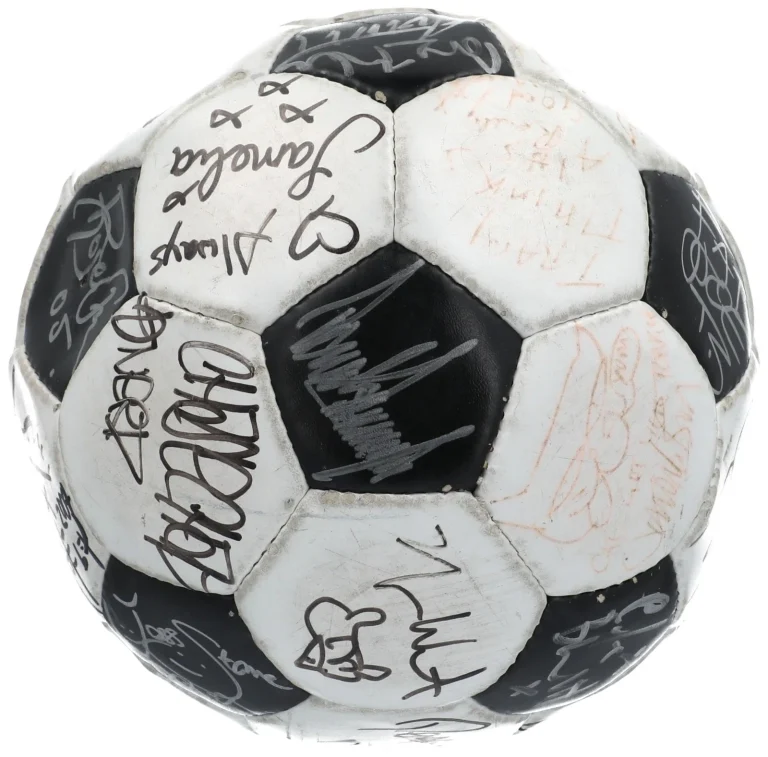 Donald Trump & Kanye West Celebrity Multi Signed Soccer Ball 30+ Sigs JSA COA