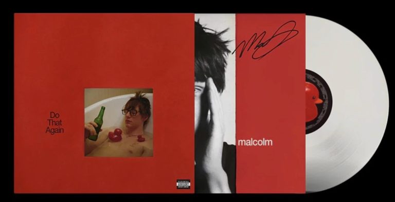 Malcolm Todd Do That Again Album SIGNED ART CARD + White Vinyl LP NEW SEALED