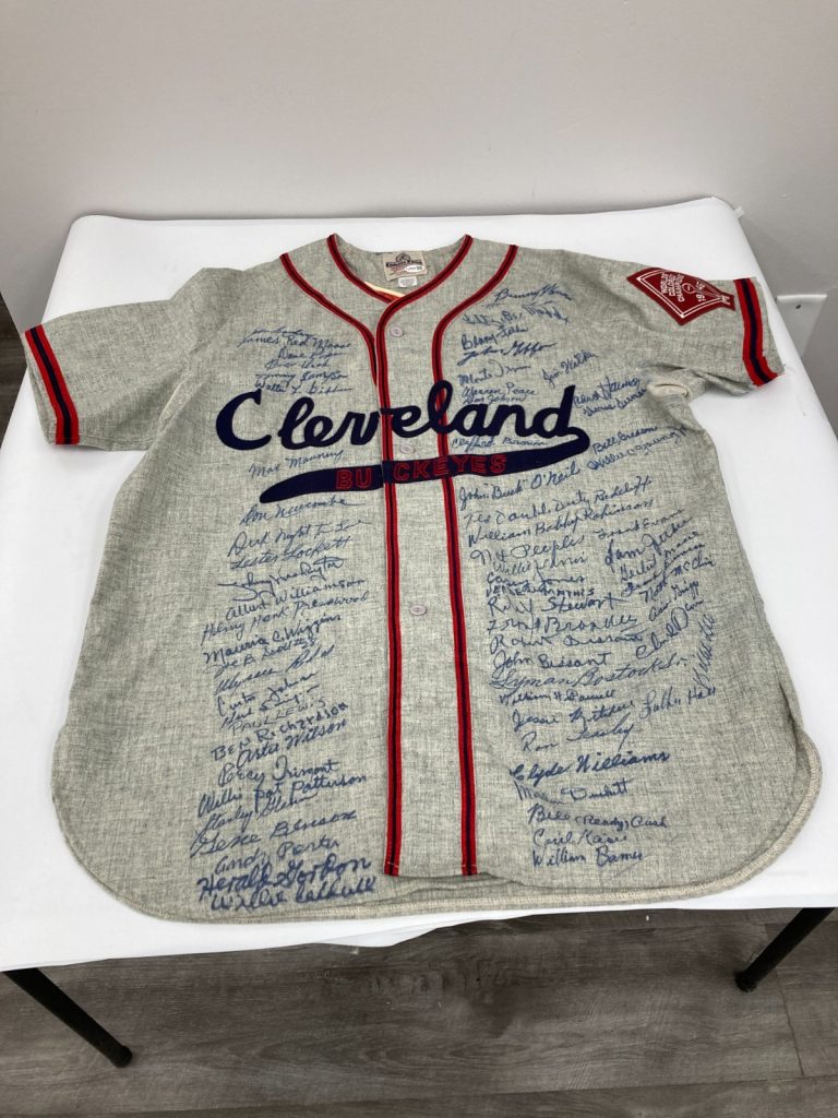 Cleveland Buckeye Negro League Legends Signed Jersey With 71 Autographs JSA COA