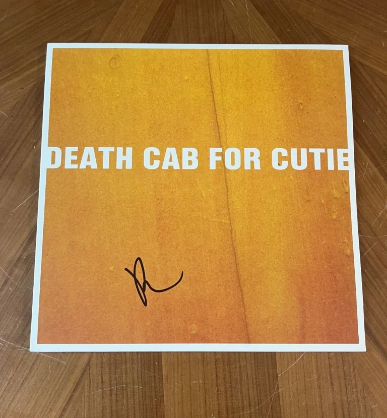 * BEN GIBBARD * signed vinyl album * DEATH CAB FOR CUTIE * THE PHOTO ALBUM * 2
