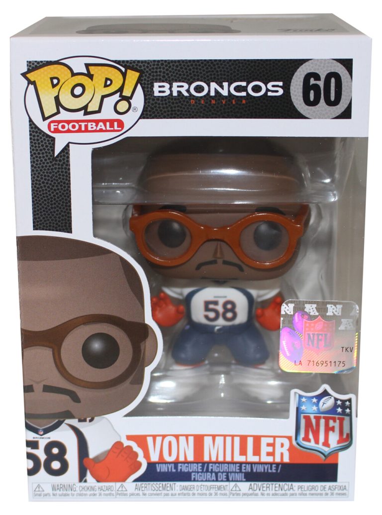 Von Miller Denver Broncos NFL Funko Pop! #60 New 10214
