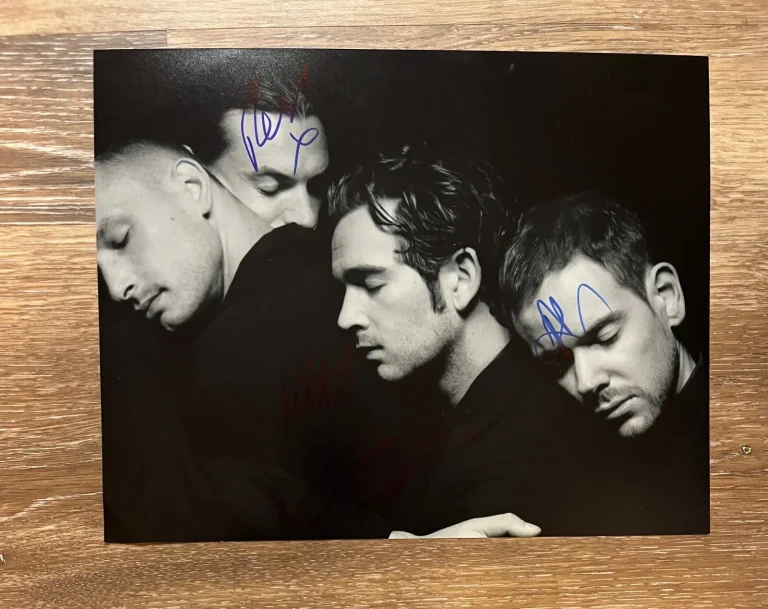 * THE 1975 * signed 11x14 photo * MATT HEALY, ROSS, ADAM & GEORGE * PROOF * 1