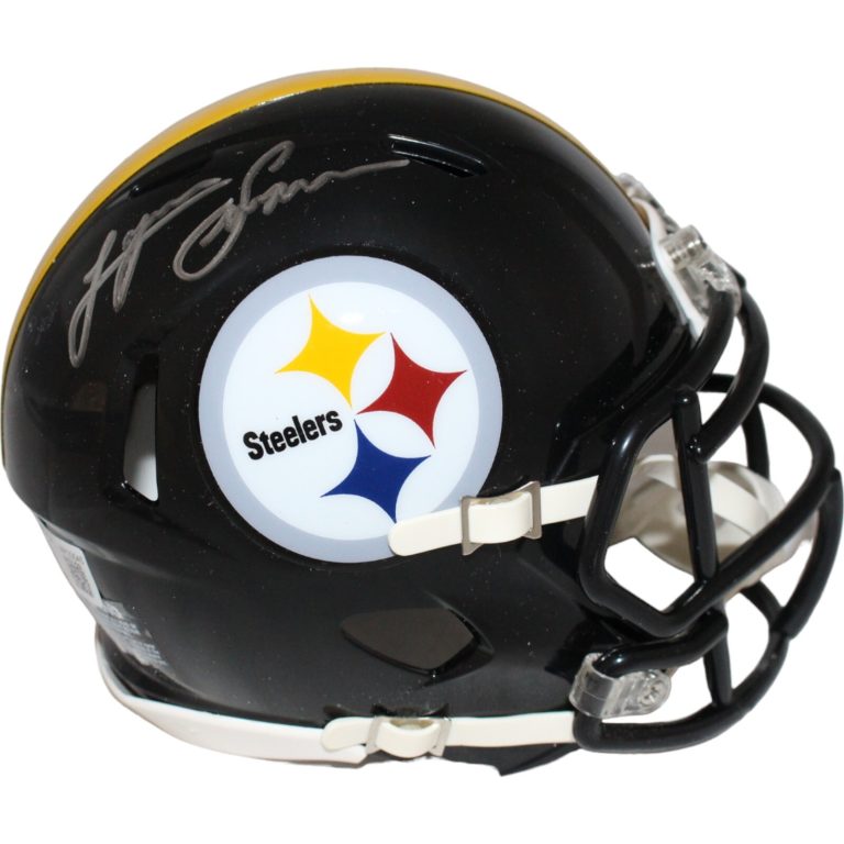 Lynn Swann Autographed Pittsburgh Steelers Speed Mini Helmet Beckett 42998
