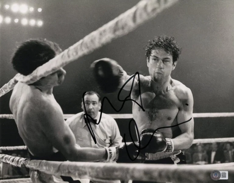 Robert DeNiro Signed Autograph 11x14 Photo - Raging Bull Star w/ Beckett BAS COA