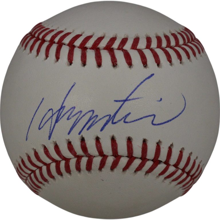 Hideki Matsui Autographed/Signed New York Yankees OML Baseball Beckett 50123