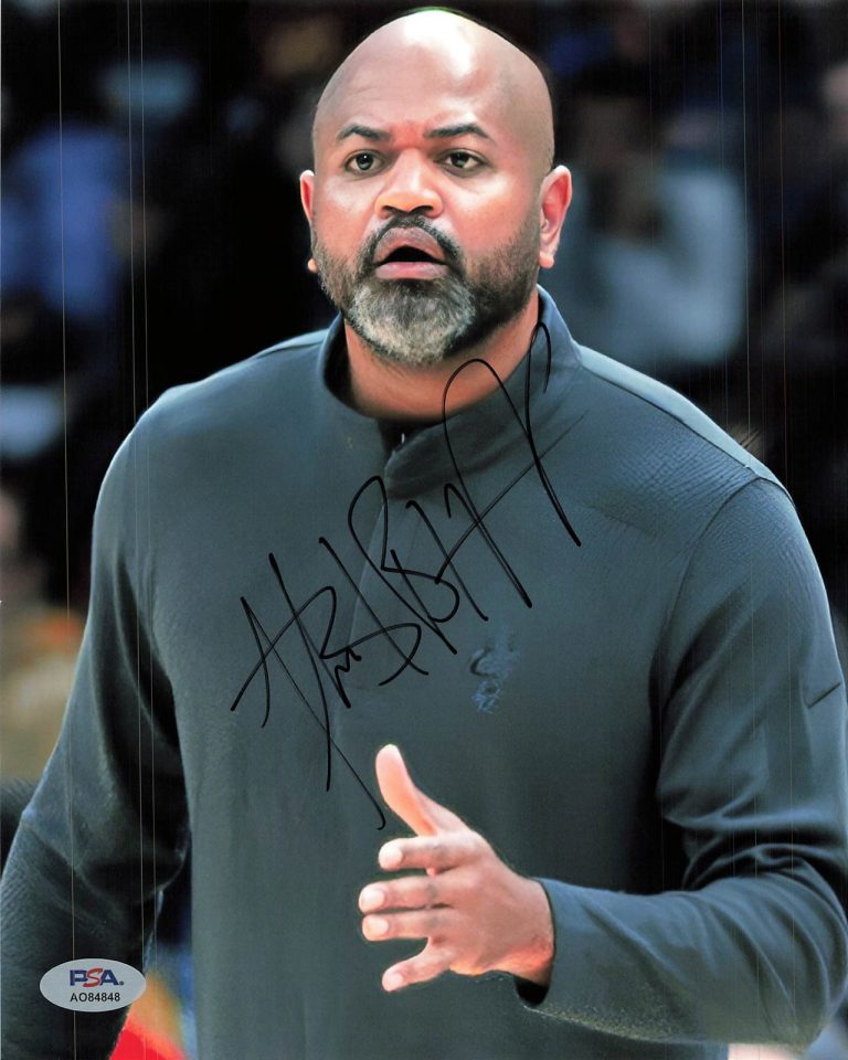 J.B. Bickerstaff Signed Photo PSA Autographed Detroit Pistons