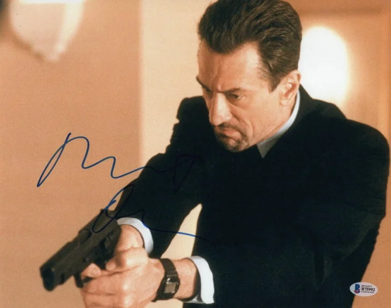 ROBERT DENIRO SIGNED AUTOGRAPH 11x14 PHOTO - THE GODFATHER, HEAT LEGEND, BECKETT