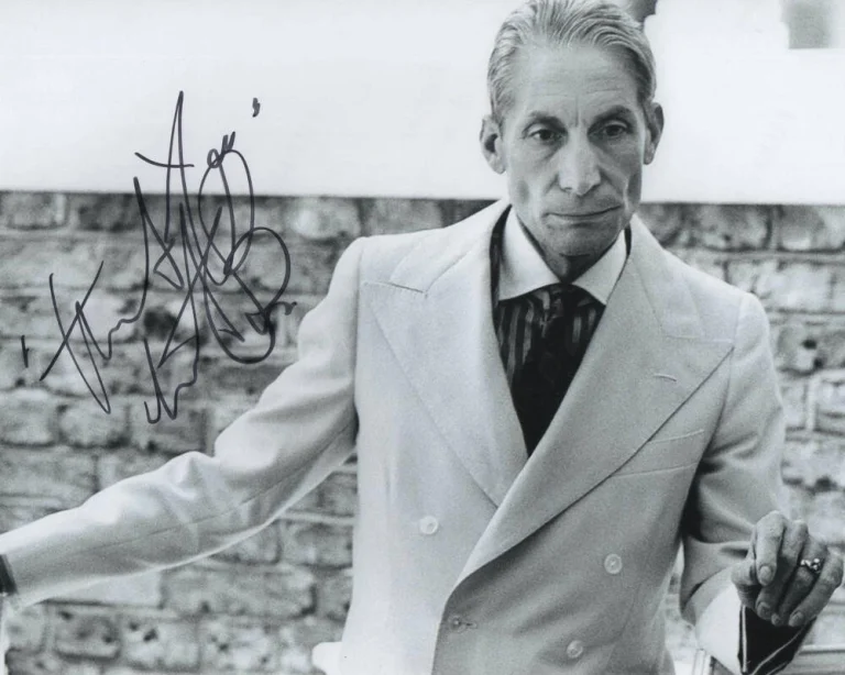 CHARLIE WATTS SIGNED AUTOGRAPH 8X10 PHOTO - THE ROLLING STONES LEGEND DIRTY WORK