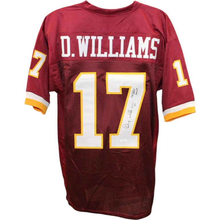 Doug Williams Autographed/Signed Pro Style XL Jersey SB MVP Beckett W 59439