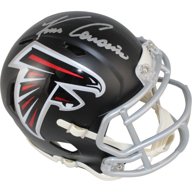 Kirk Cousins Autographed/Signed Atlanta Falcons Mini Helmet Fanatics 53610