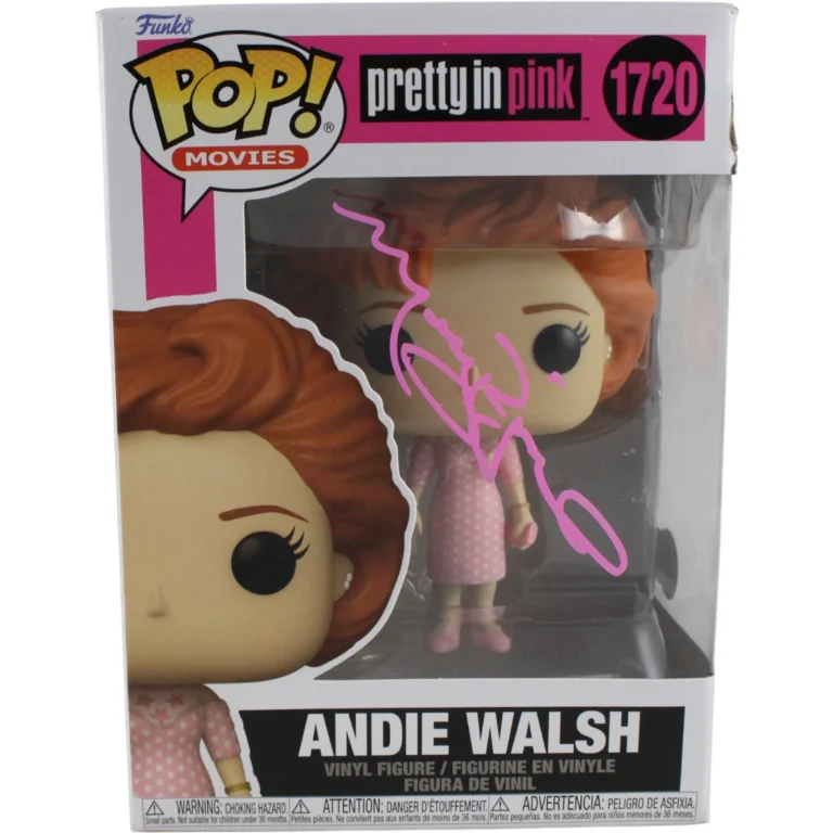 Molly Ringwald Autographed Pretty in Pink Funko Pop! #1720 Andie Beckett 53793