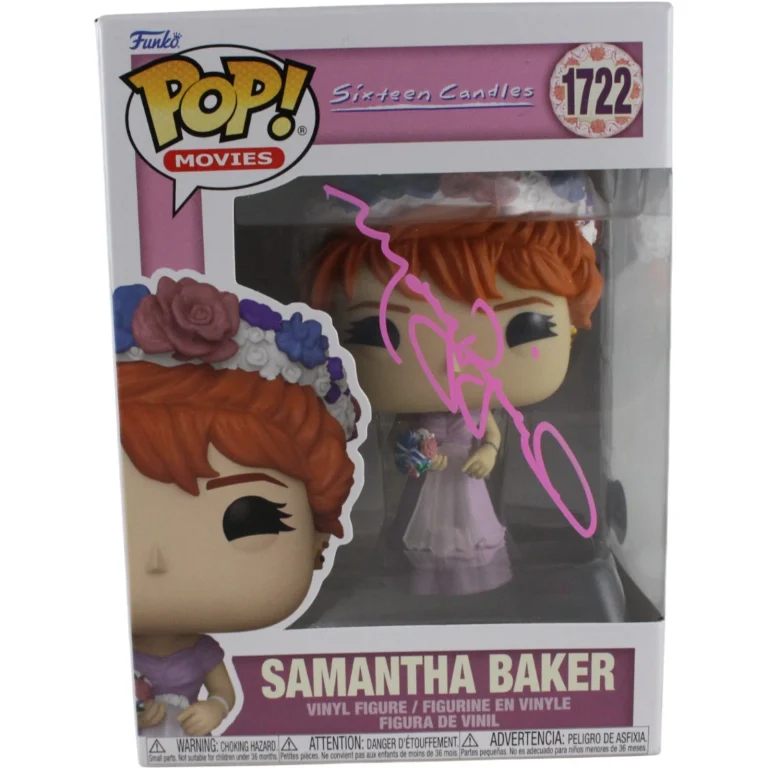 Molly Ringwald Signed Sixteen Candles Funko Pop! #1722 Samantha Beckett 53794