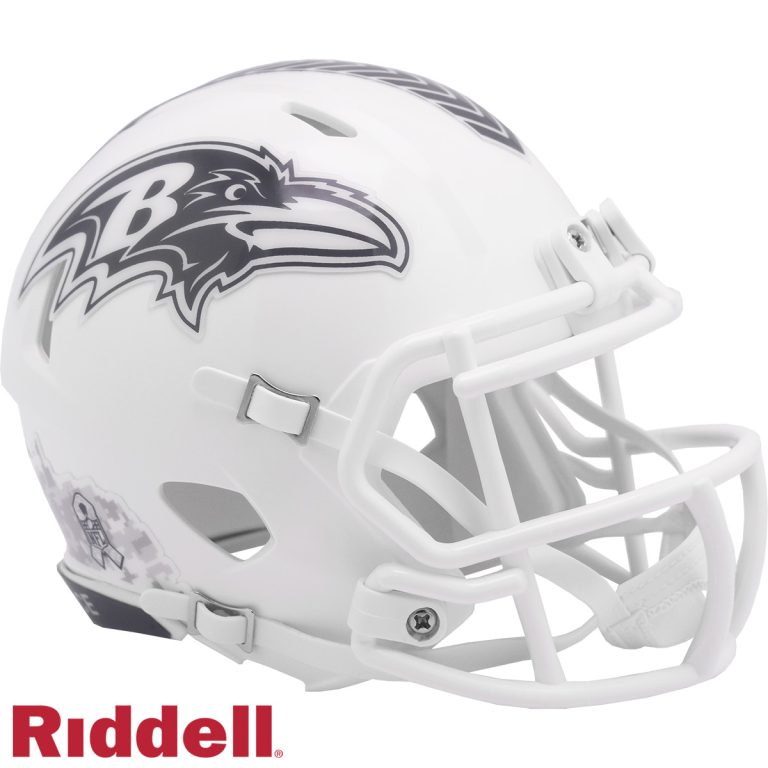 Balitmore Ravens Riddell New In Box 2024 Salute to Service Mini Helmet 48063