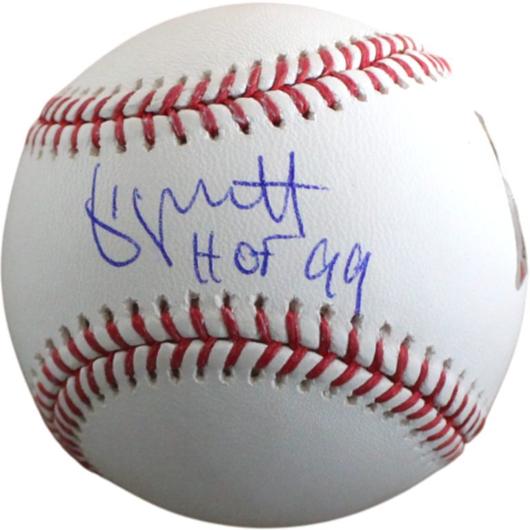 George Brett Autographed Kansas City Royals OML Baseball HOF 99 Fanatics 54488