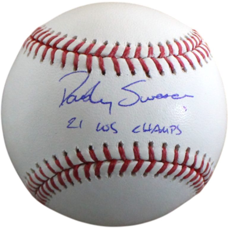 Dansby Swanson Autographed Atlanta Braves OML Baseball WS Champs Fanatics 54485