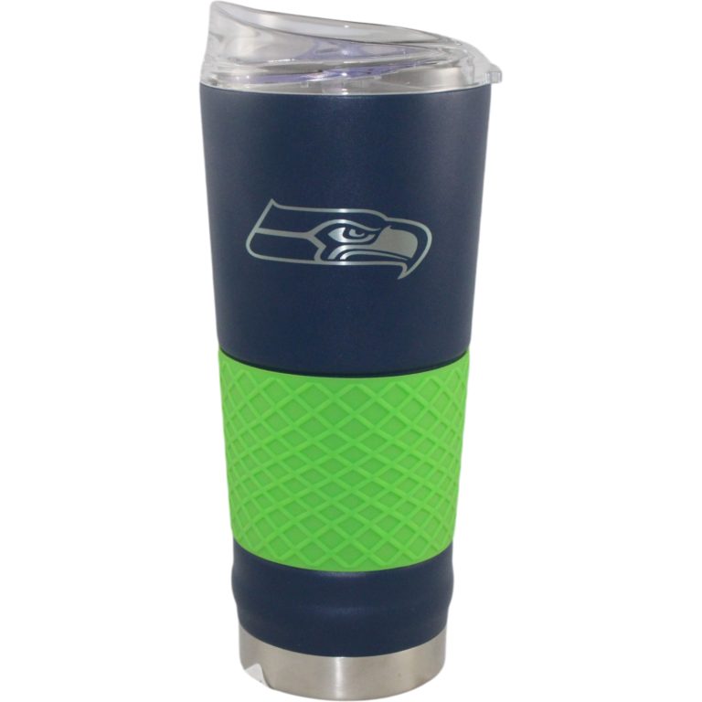 Seattle Seahawks 24oz Tumbler Drink Ware New 34564