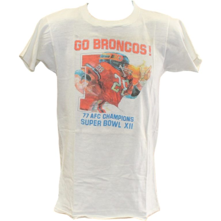 Denver Broncos 1977 AFC Champions Mens Sz Small 17