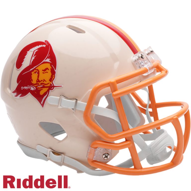 Tampa Bay Buccaneers Retro Riddell Mini Helmet New In Box 55614
