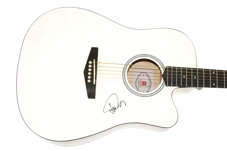 Trey Anastasio Phish Signed Autograph Acoustic Guitar  Rift Hoist w/ Beckett COA