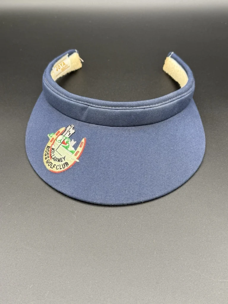 Vintage Killarney Ross Golf Club Course Visor Embroidered Logo Joya Men’s Hat