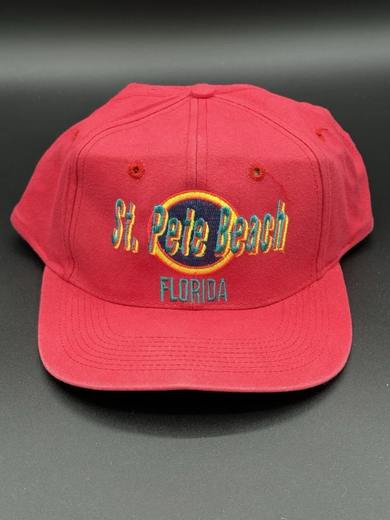 ST. PETE BEACH FL SNAPBACK BASEBALL HAT CAP NEW RARE