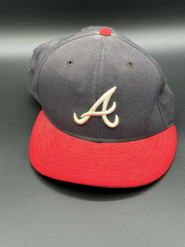 Atlanta Braves 125th Anniversary Pin New Era Diamond Collection 7 3/8 USA Wool