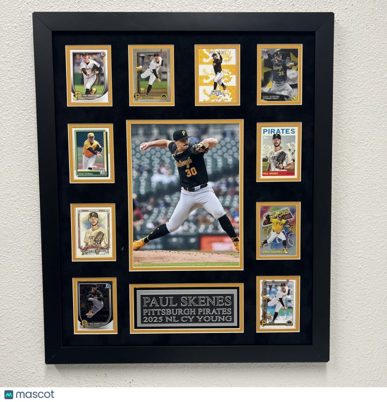 Paul Skenes 10-card Custom Display Frame Pittsburgh Pirates
