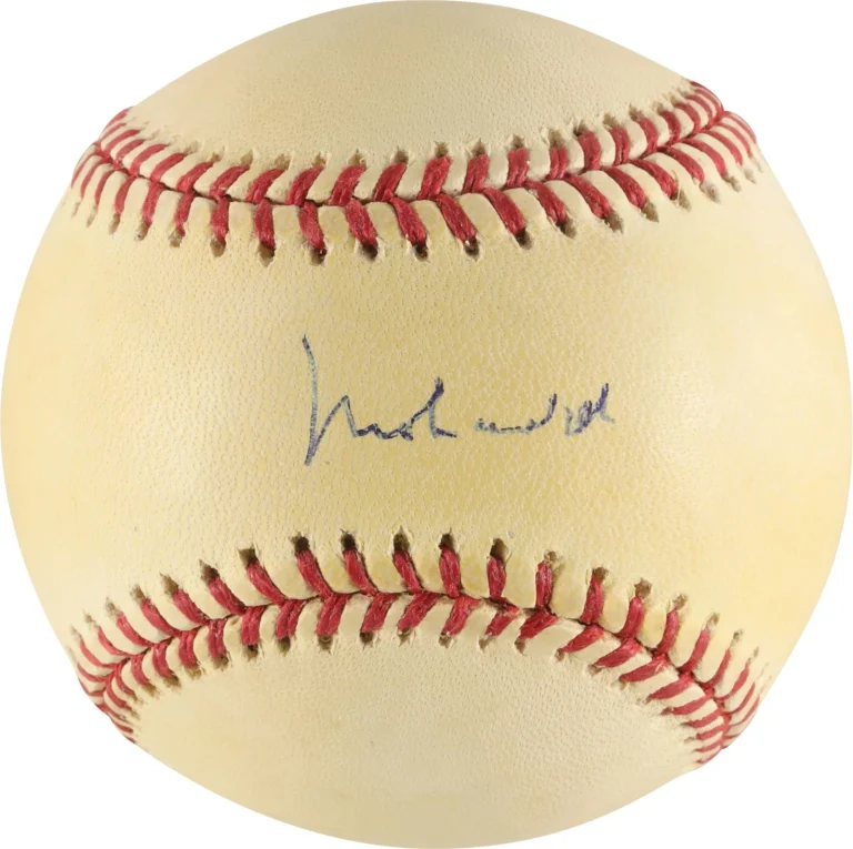 Muhammad Ali Signed Official National League Baseball JSA COA