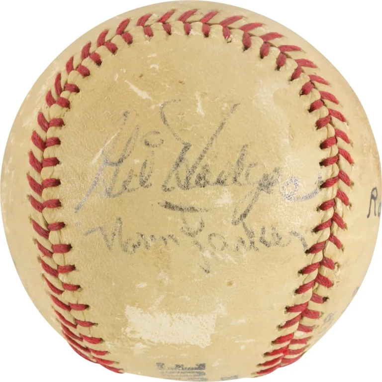 Gil Hodges & Don Drysdale Signed Baseball JSA COA
