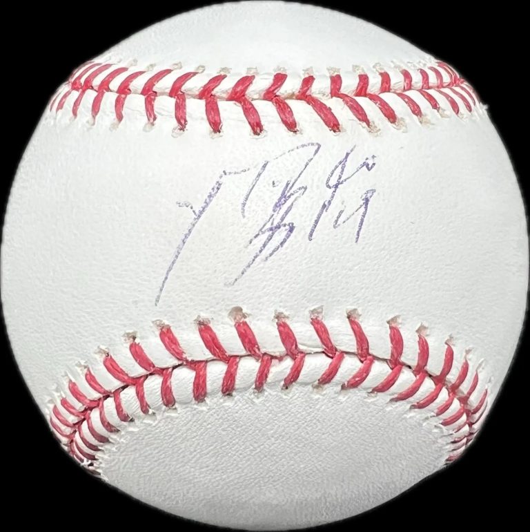 Trevor Bauer Signed Baseball MLB PSA