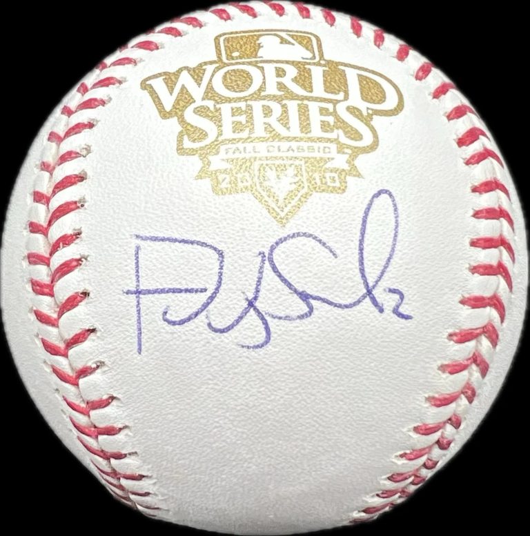 Freddy Sanchez San Francisco Giants Signed Baseball MLB PSA