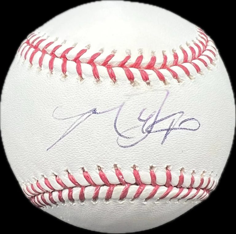 Yordan Alvarez Houston Astros Signed Baseball MLB PSA