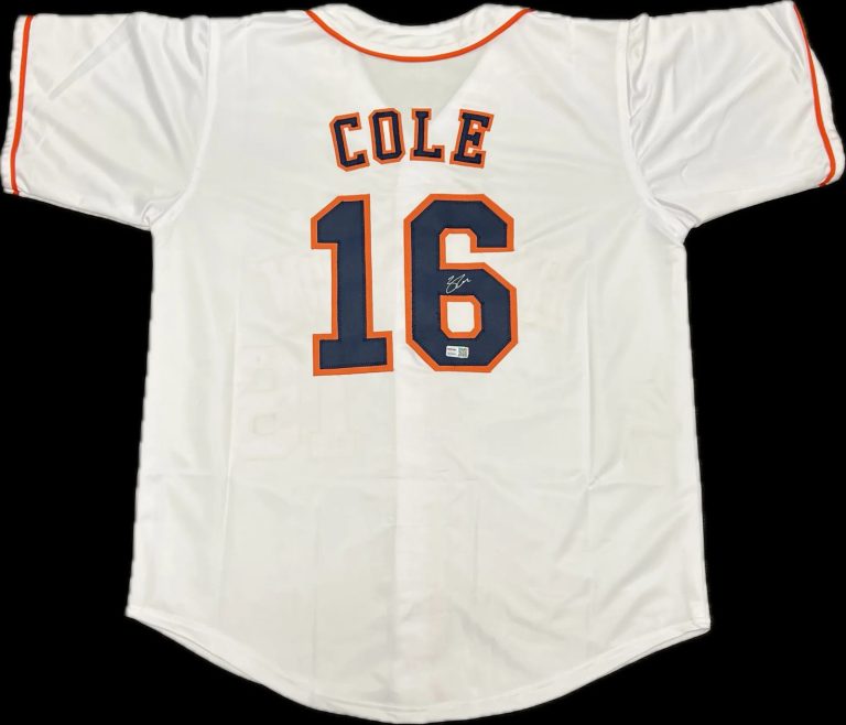 Zach Cole Signed Houston Astros Jersey TRISTAR Productions