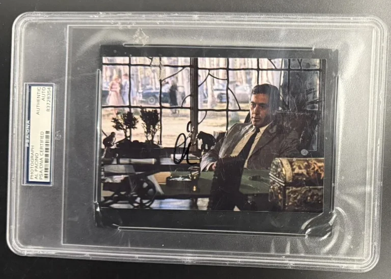Al Pacino Signed Autograph PSA/DNA Slabbed Encapsulated Godfather Rare Photo COA