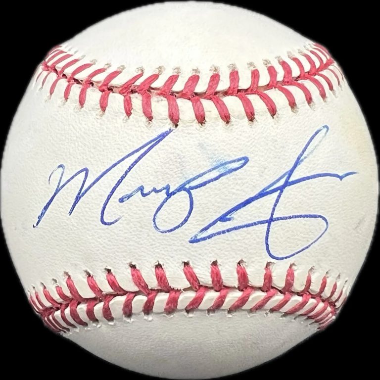 Madison Bumgarner San Francisco Giants Signed Baseball MLB PSA