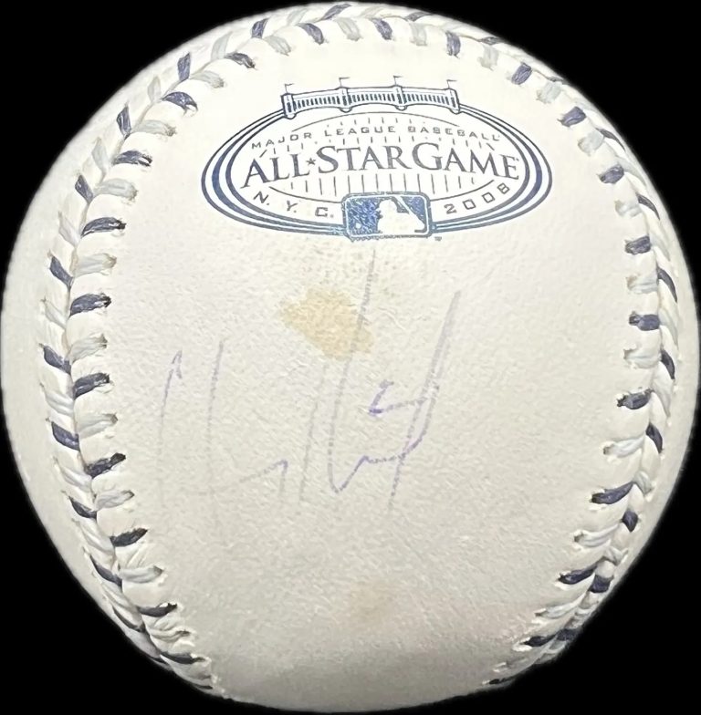 Hanley Ramirez Florida Marlins Signed Baseball MLB PSA