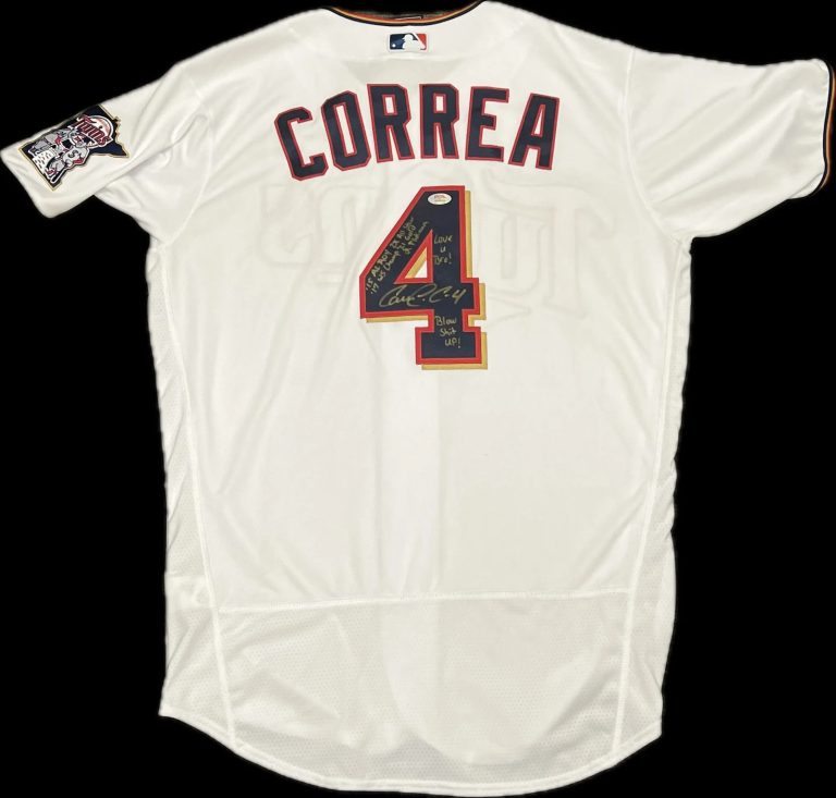 Carlos Correa Signed Minnesota Twins Jersey PSA