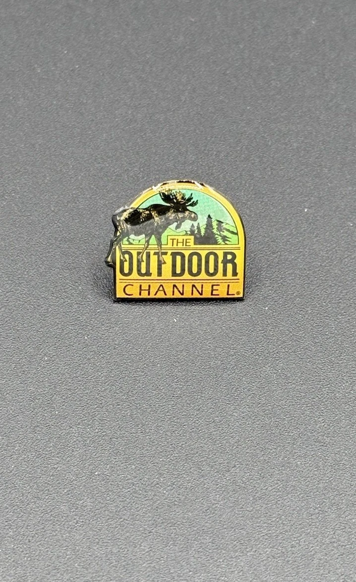 The Outdoor Channel Moose Mountains Vintage Lapel Pin