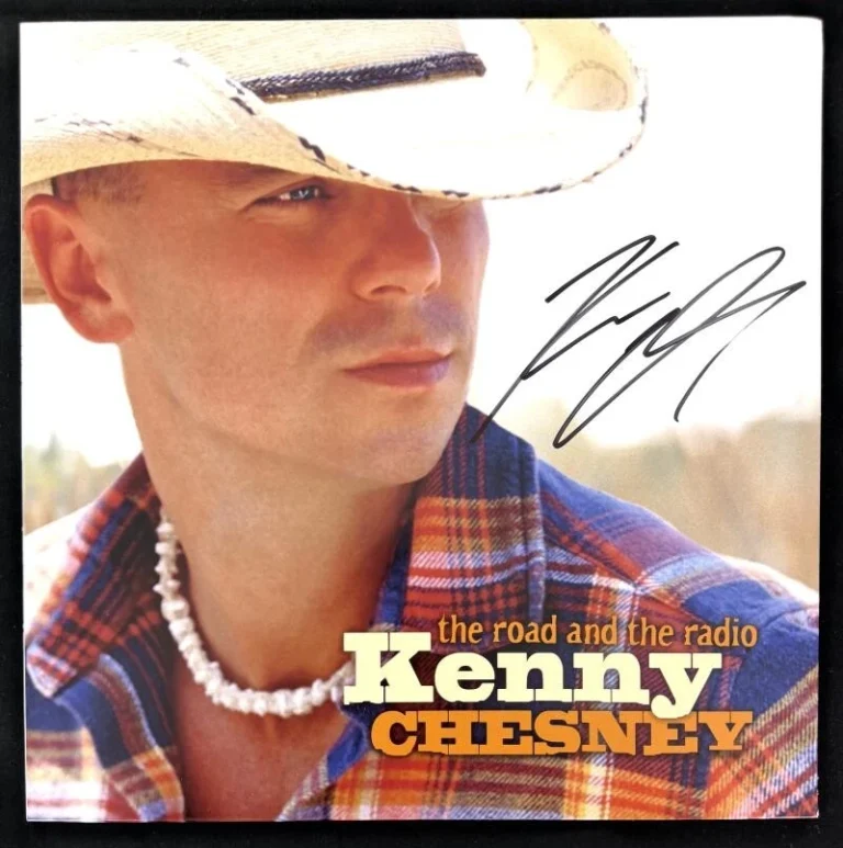 Kenny Chesney Signed Autograph The Road and the Radio Album Vinyl Record PSA COA