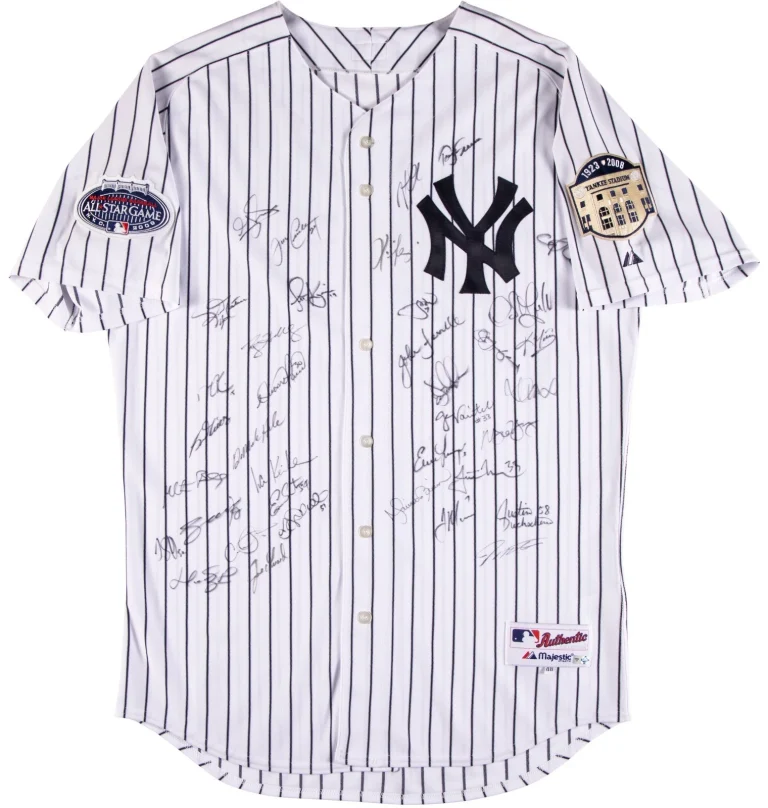 2008 All Star Game Team Signed Jersey 37 Sigs Ichiro Suzuki Roy Halladay Beckett